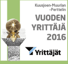Vuoden Yrittäjä 2016 logo