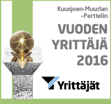 Vuoden Yrittäjä 2016 logo